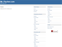 Tablet Screenshot of mrfischer.com
